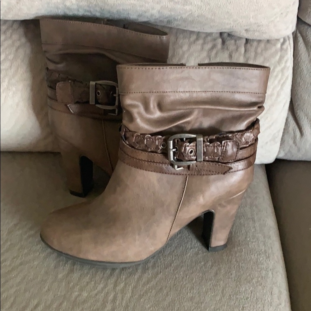 Mocha Booties - Picture 1 of 10